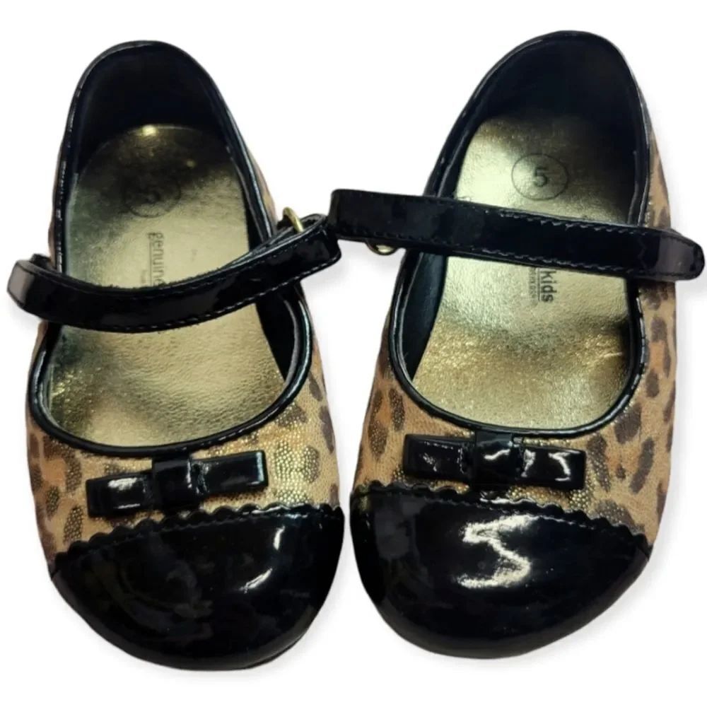 Oshkosh leopard Mary Jane shoes 5